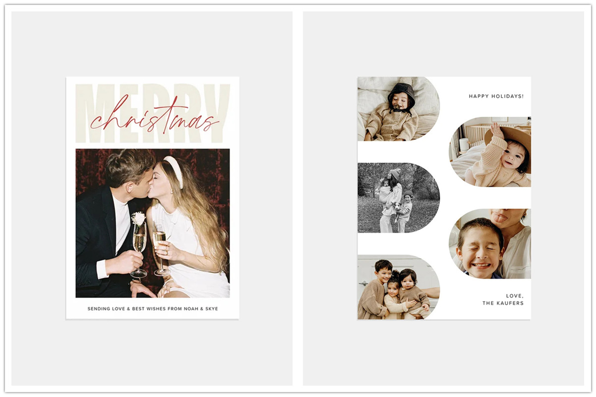 Beautiful Christmas Photo Cards For Every Special Moment